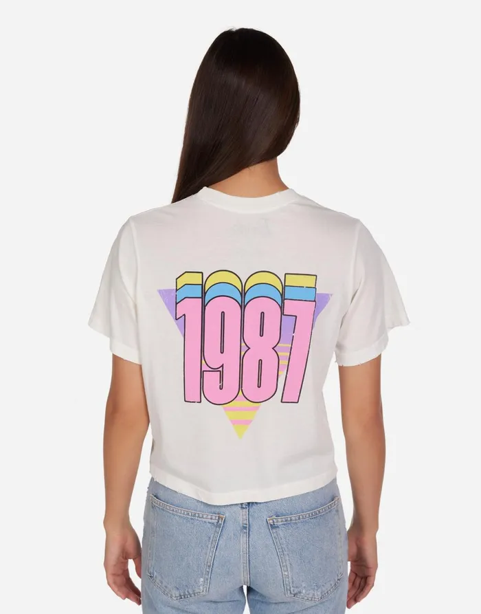 Rue Barbie 1987 Milk Women039s Lauren Moshi Short Sleeve