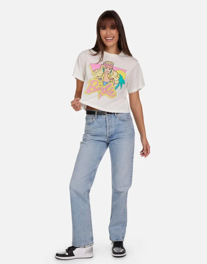 Rue Barbie 1987 Milk Women039s Lauren Moshi Short Sleeve