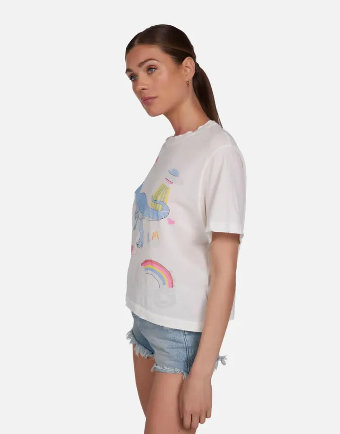 Rue Dino Elements Milk Women039s Lauren Moshi Short Sleeve