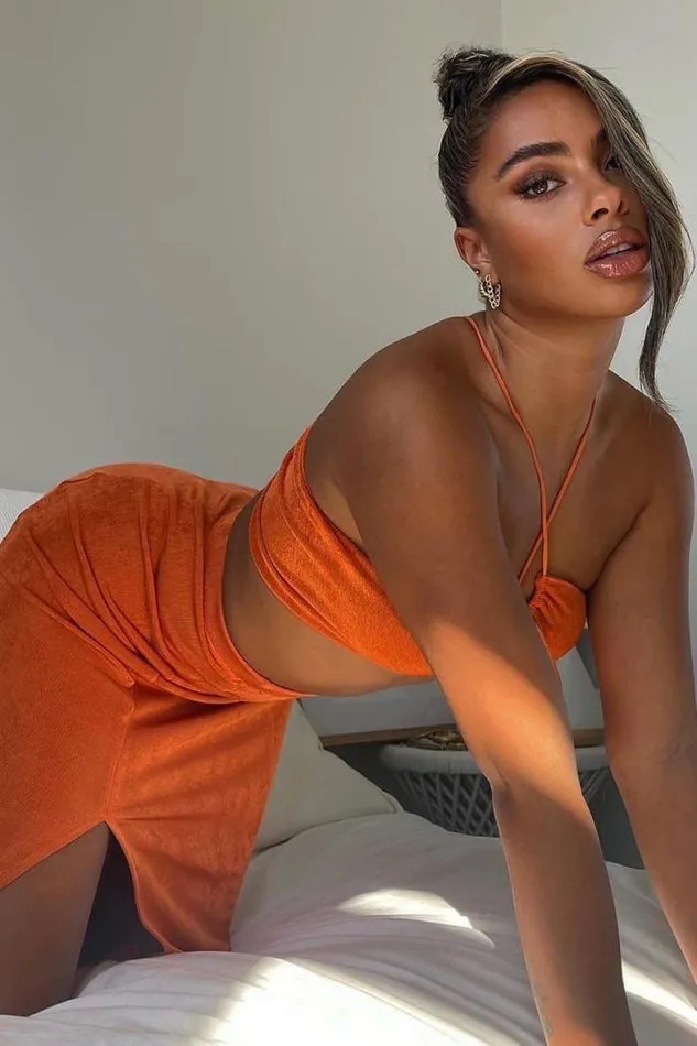 Runaway The Label Basic Shop On Demand Top 8211 Orange