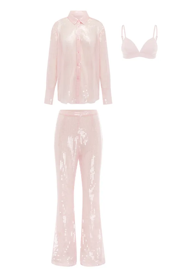 Runaway The Label Crops Shop THE BRA TOP 8211 PINK Runaway The Label Crops Shop THE BRA TOP 8211 PINK
