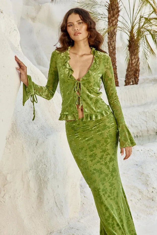 Runaway The Label Crops Shop ZAIDA TOP 8211 APPLE