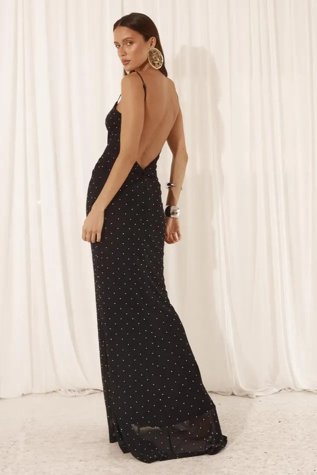 Runaway The Label Maxi Shop LEOANNA MAXI DRESS 8211 BLACK