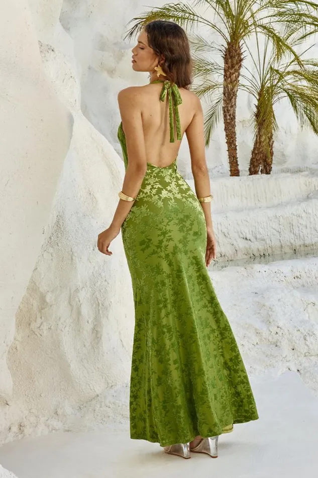 Runaway The Label Maxi Shop LIMEALINA MAXI DRESS 8211 APPLE