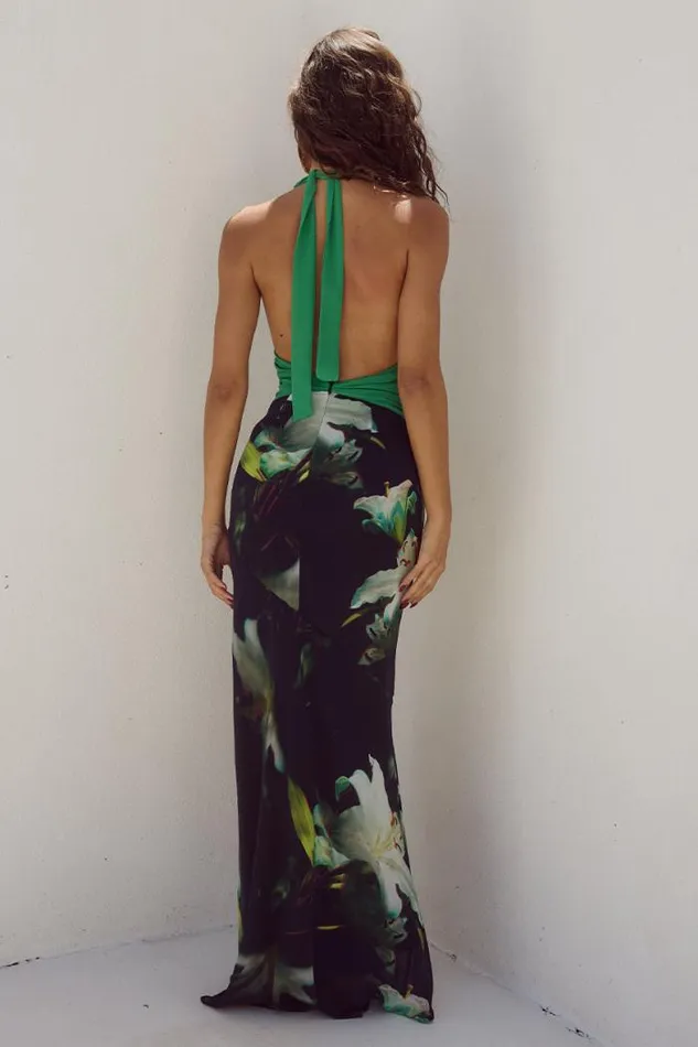 Runaway The Label Maxi Shop TENAYA MAXI DRESS 8211 LILY PRINT