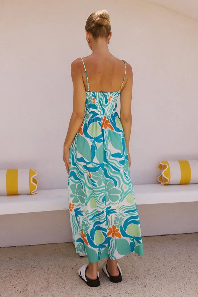 Runaway The Label Midi Shop MONTERO MIDI DRESS 8211 MONTERO PRINT