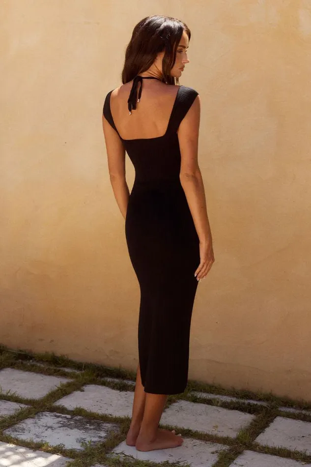 Runaway The Label Midi Shop SASKIA MIDI DRESS 8211 BLACK