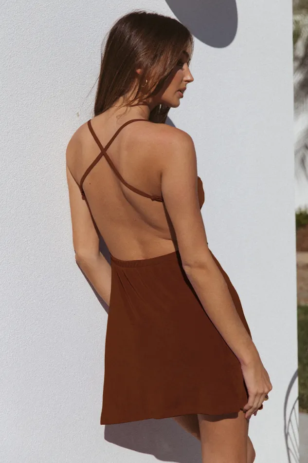 Runaway The Label Mini Shop Christensen Dress 8211 Copper Runaway The Label Mini Shop Christensen Dress 8211 Copper