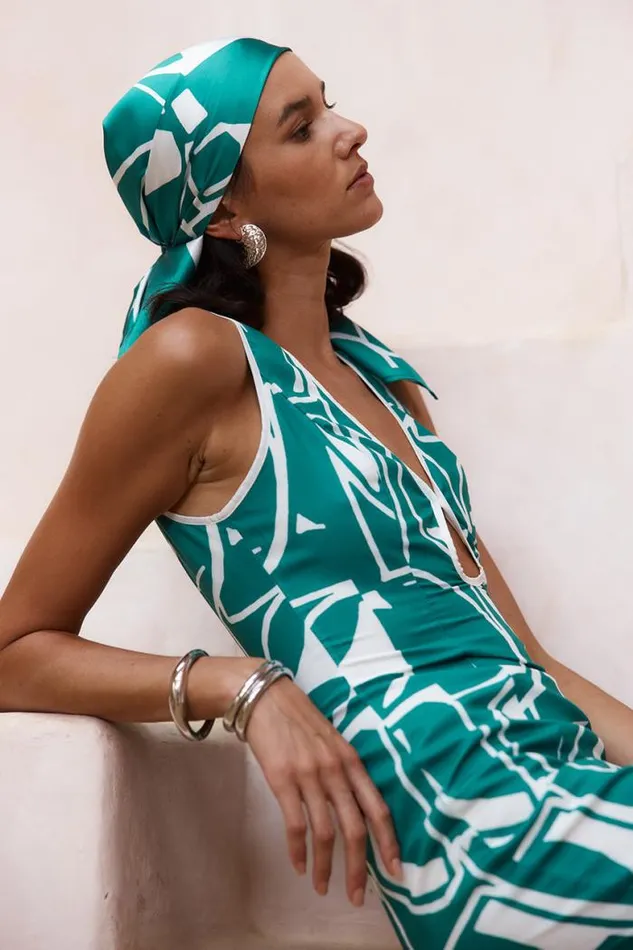 Runaway The Label Mini Shop GIANI MINI DRESS 8211 GREEN