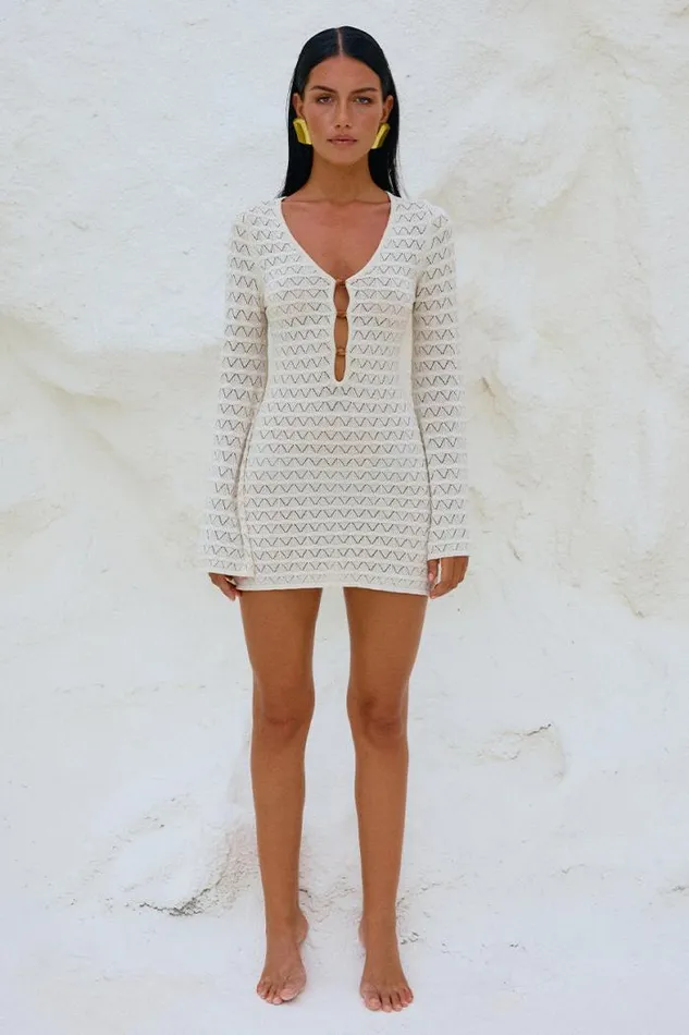 Runaway The Label Mini Shop NYA MINI DRESS 8211 IVORY