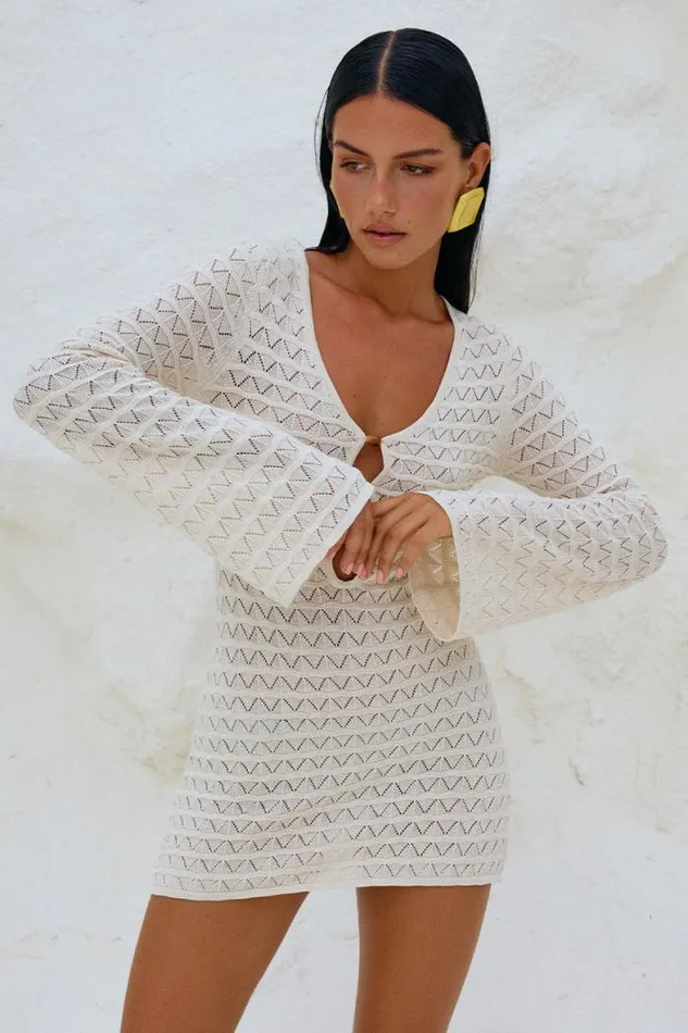 Runaway The Label Mini Shop NYA MINI DRESS 8211 IVORY