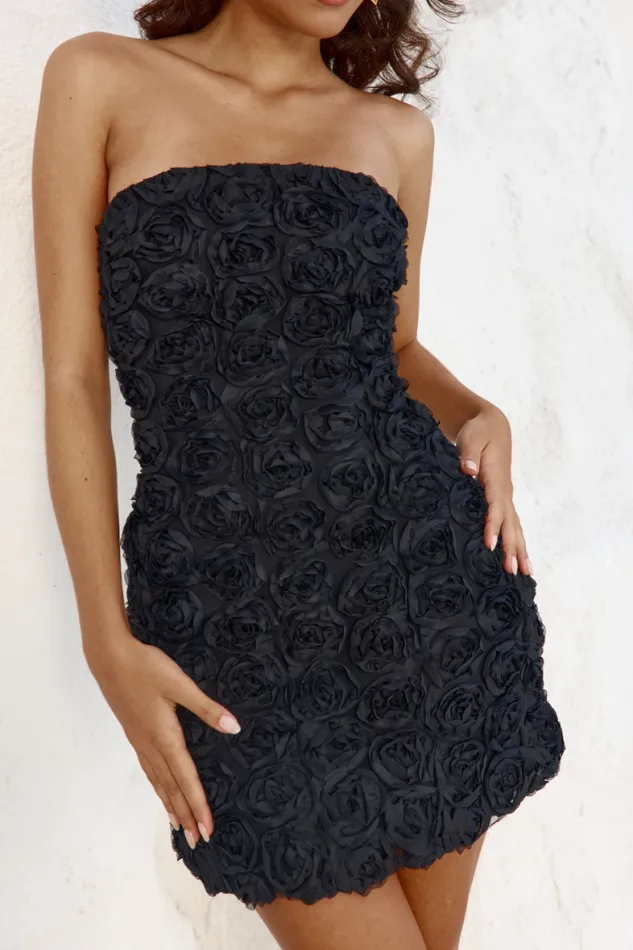 Runaway The Label Mini Shop ROSALINE MINI DRESS 8211 BLACK