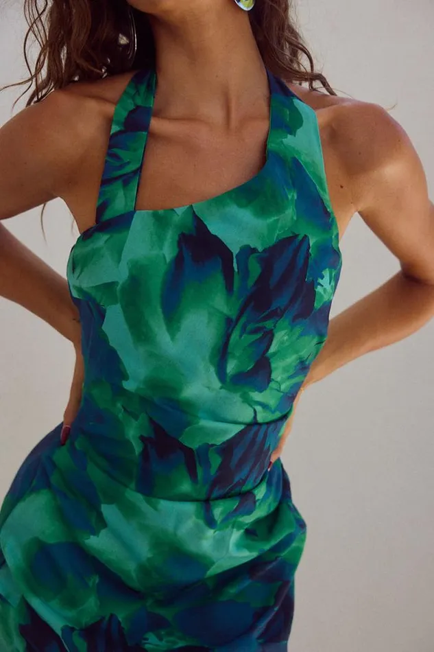 Runaway The Label Mini Shop SAMMY MINI DRESS 8211 CALISTA GREEN