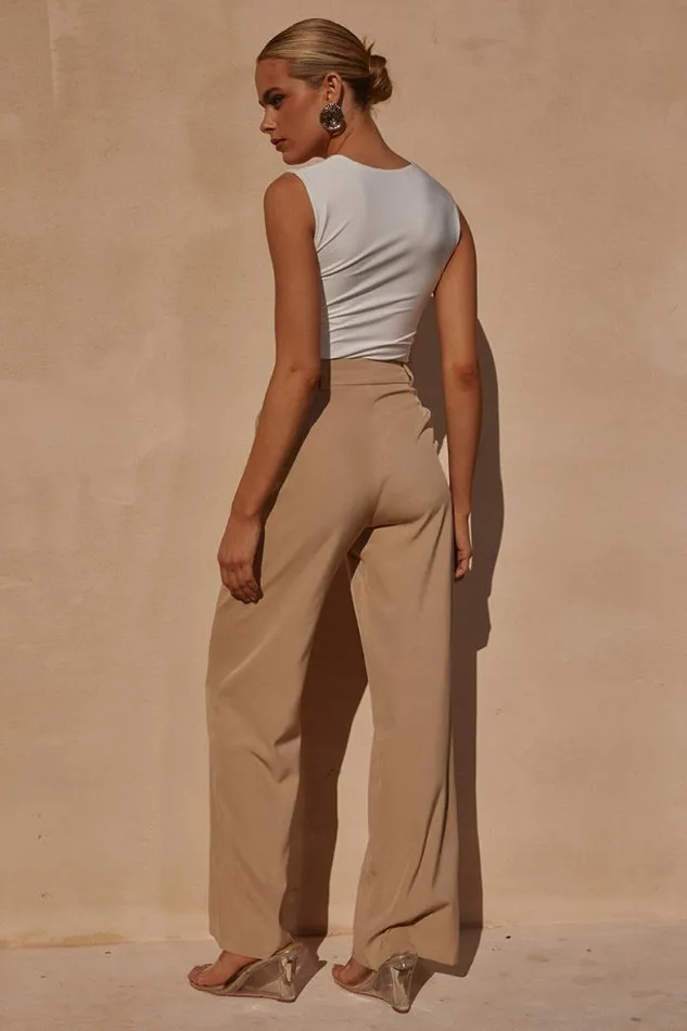 Runaway The Label Pants Shop RYAN PANT 8211 SAND