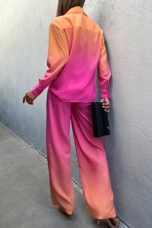 Runaway The Label Shirts and Blouses Shop SUELA SHIRT 8211 PINKORANGE Runaway The Label Shirts and Blouses Shop SUELA SHIRT 8211 PINKORANGE