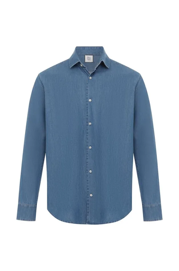 Runaway The Label Shirts Menswear JAKE SHIRT 8211 BLUE