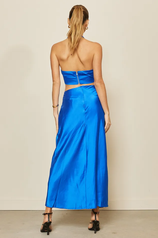 Runaway The Label Skirts Shop Remi Slip Skirt 8211 Royal