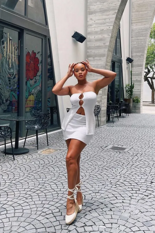 Runaway The Label Summer Sets Shop NELLIE TOP 8211 WHITE Runaway The Label Summer Sets Shop NELLIE TOP 8211 WHITE