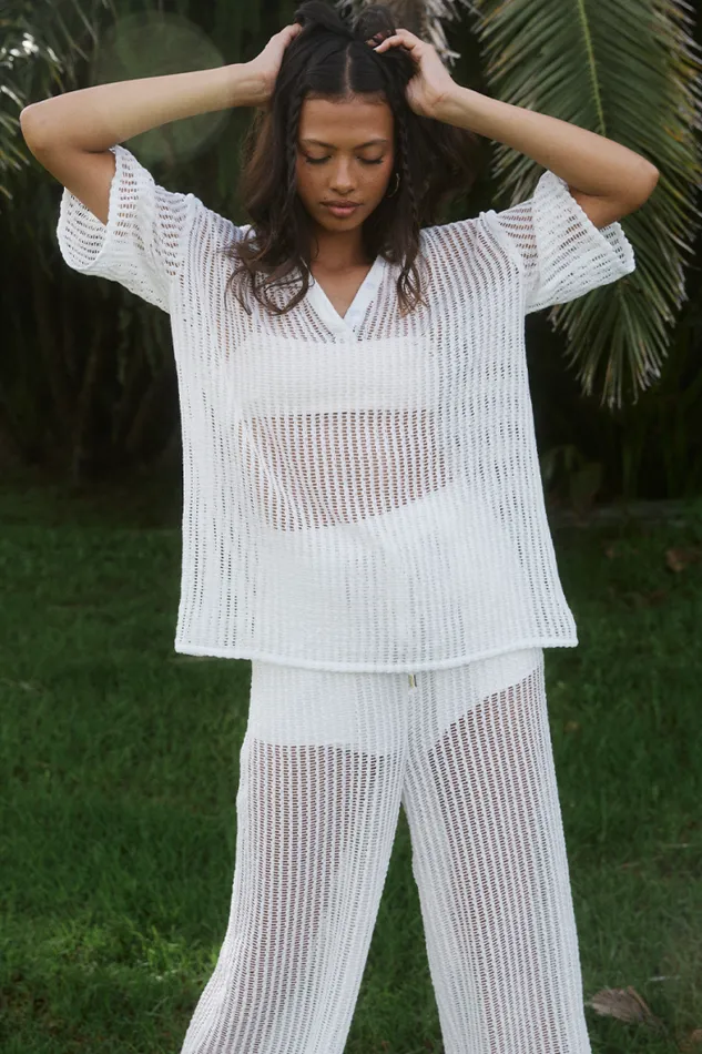 Runaway The Label Summer Sets Shop ZAYDEN TOP 8211 WHITE