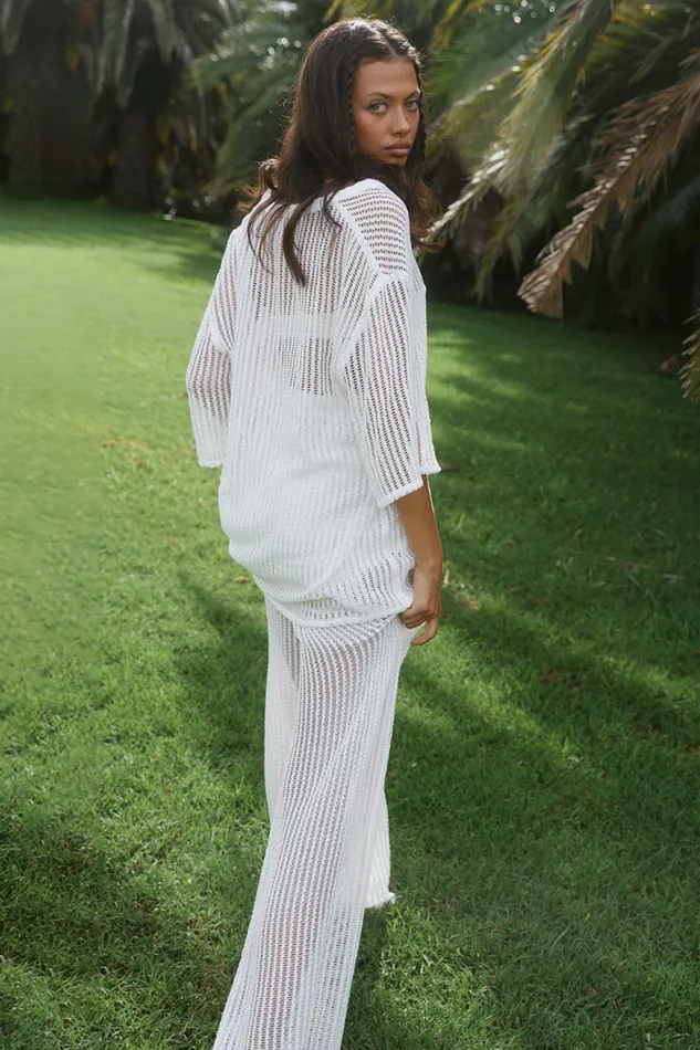 Runaway The Label Summer Sets Shop ZAYDEN TOP 8211 WHITE