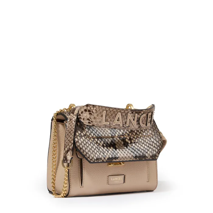 S Flap Bag Capuccinogold Women Lancel Shoulder Bags S Flap Bag Capuccinogold Women Lancel Shoulder Bags