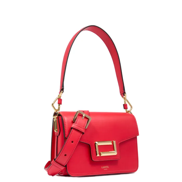 S Flap Bag Kiss Red Women Lancel Hand Bags S Flap Bag Kiss Red Women Lancel Hand Bags