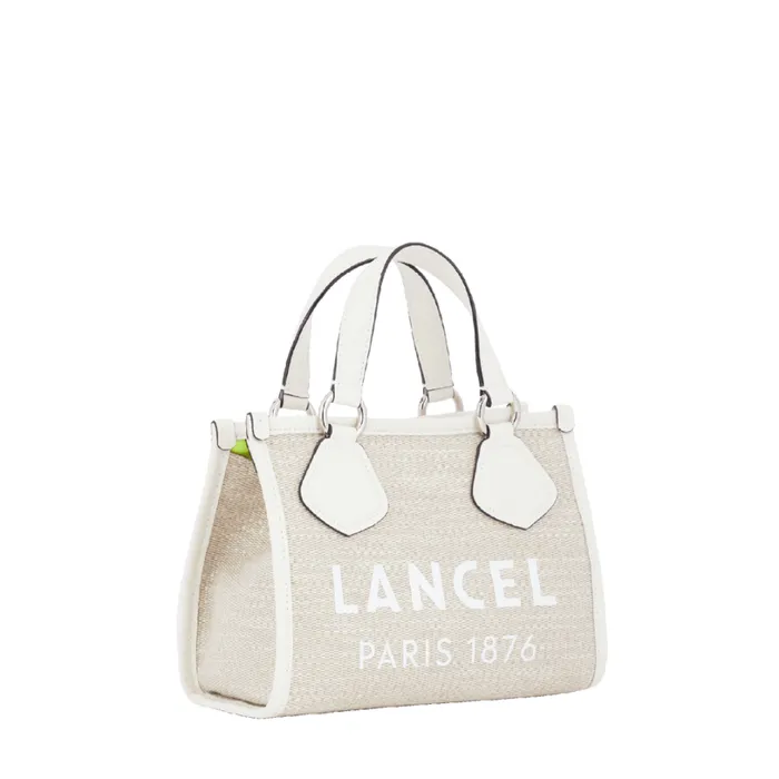 S Zip Tote Naturalwhite Women Lancel Hand Bags S Zip Tote Naturalwhite Women Lancel Hand Bags