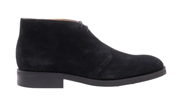 Sandwell 8211 Black Suede Men Barker Shoes Mens Boots