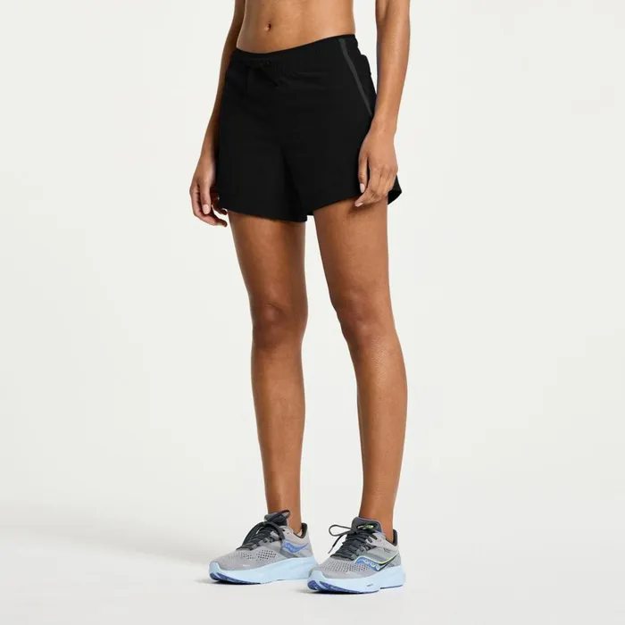 Saucony Bottoms Women Outpace 5034 Short Black