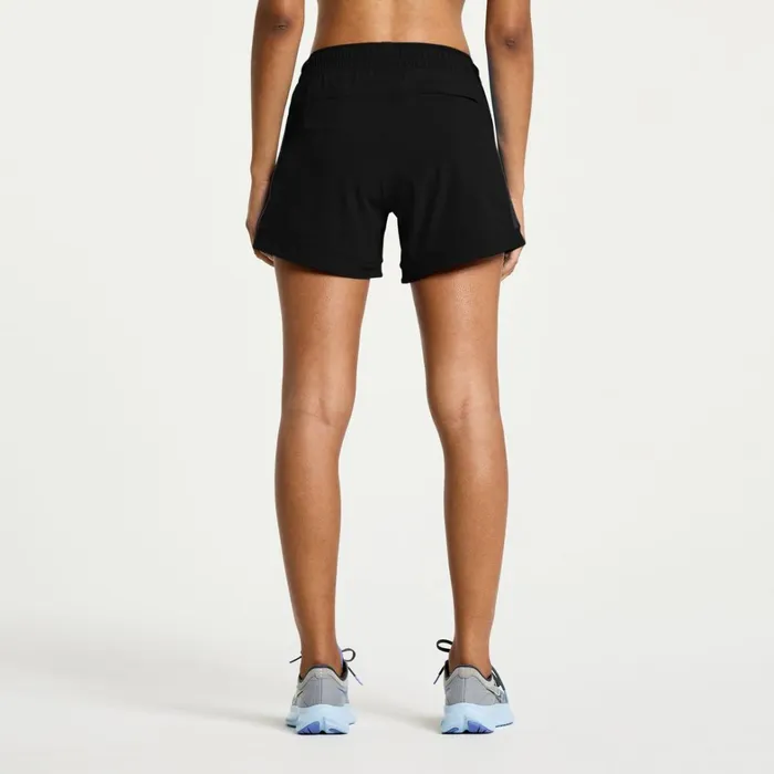 Saucony Bottoms Women Outpace 5034 Short Black