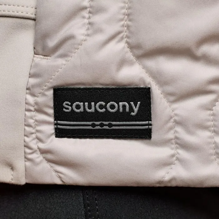 Saucony Jackets Women Hurricane Insulated Vest Dove