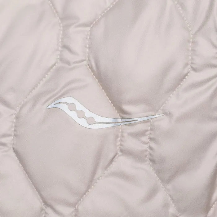 Saucony Jackets Women Hurricane Insulated Vest Dove