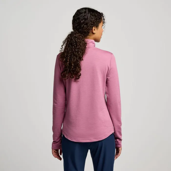 Saucony Jackets Women Triumph 3d 12 Zip Viola Heather