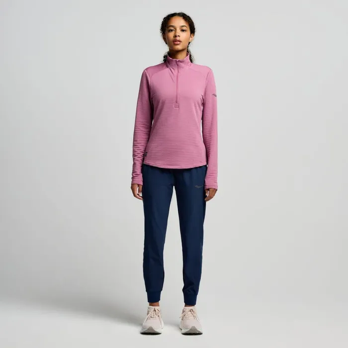 Saucony Jackets Women Triumph 3d 12 Zip Viola Heather