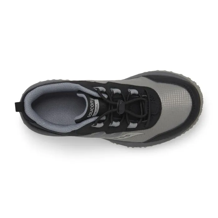 Saucony Kids Aura Kdz Sneaker Blackgrey
