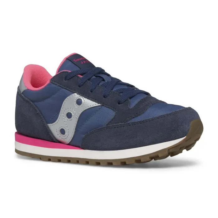 Saucony Kids Jazz Original Sneaker Navysilverpink