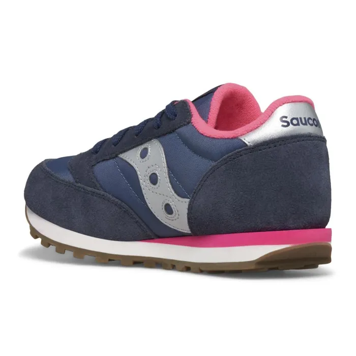 Saucony Kids Jazz Original Sneaker Navysilverpink