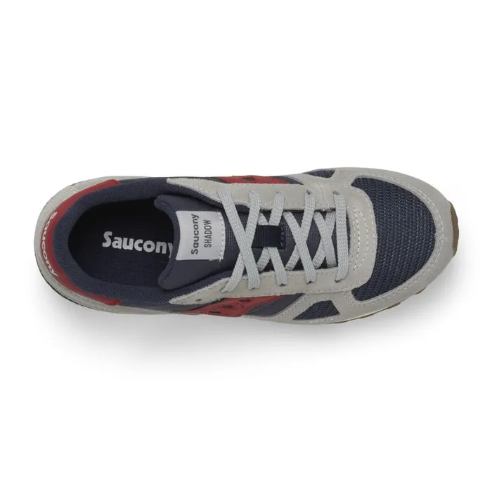 Saucony Kids Shadow Original Sneaker Greynavyred