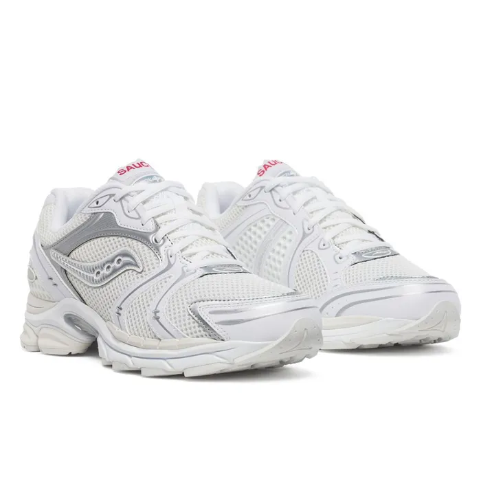 Saucony Lifestyle Women Progrid Triumph 4 Heritage Whitesilver