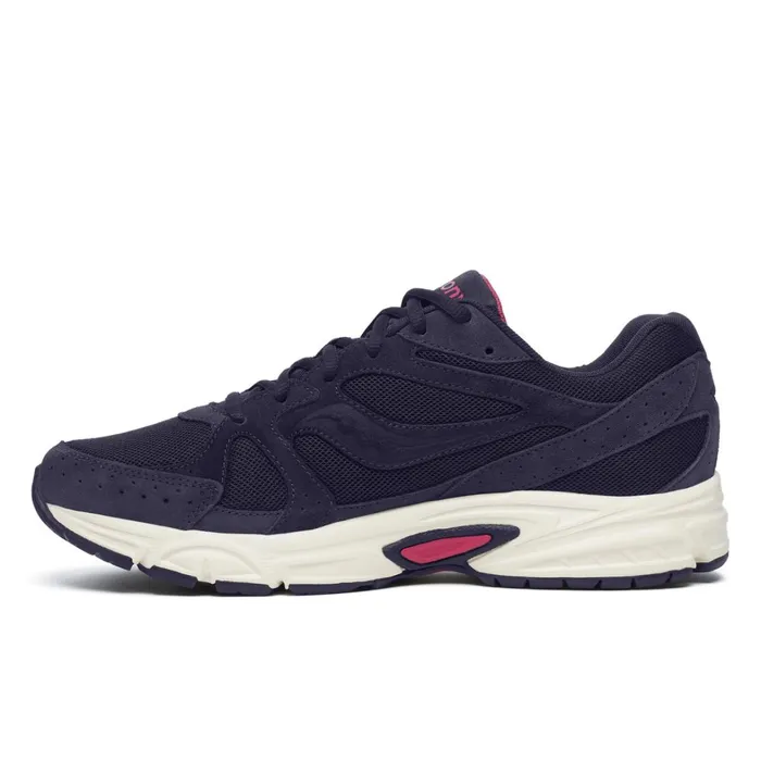 Saucony Lifestyle Women Ride Millennium Suede Navyoff White