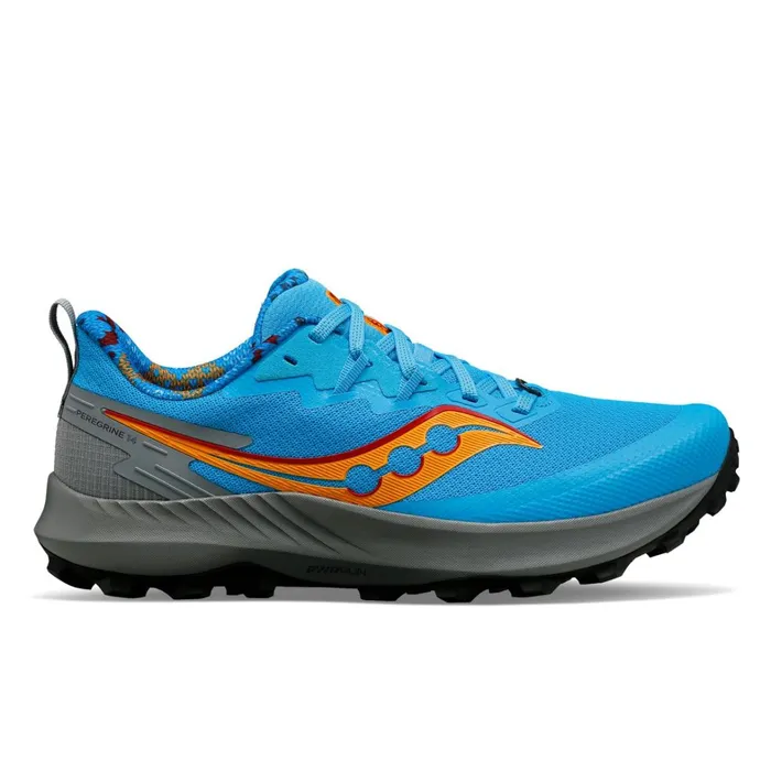 Saucony Running Women El Cruce Peregrine 14 Cyan