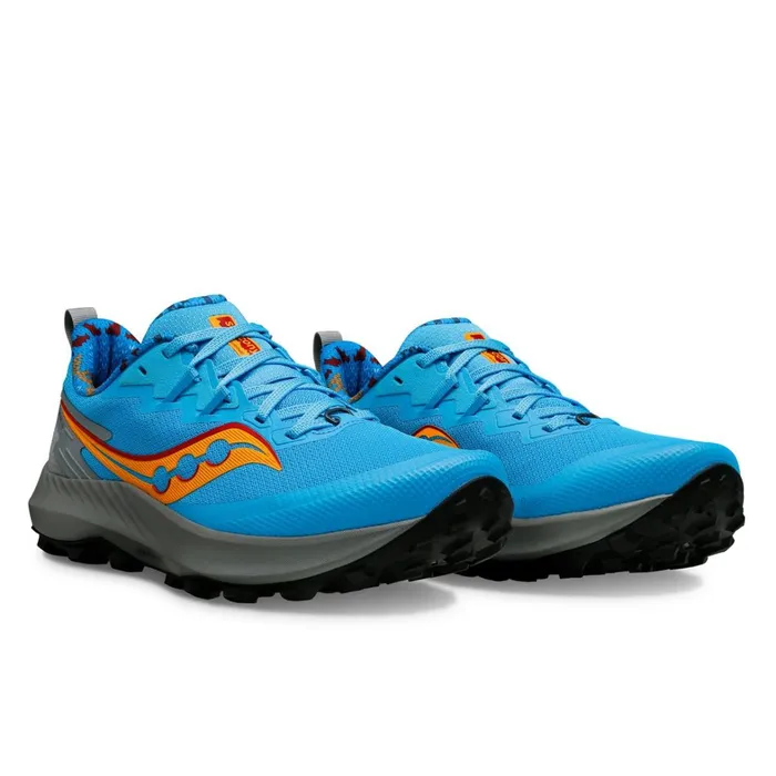 Saucony Running Women El Cruce Peregrine 14 Cyan