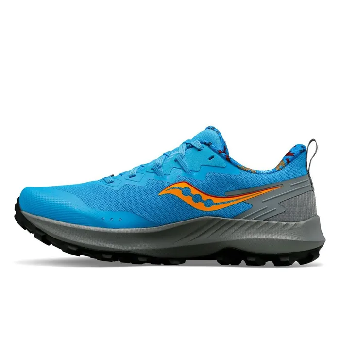 Saucony Running Women El Cruce Peregrine 14 Cyan