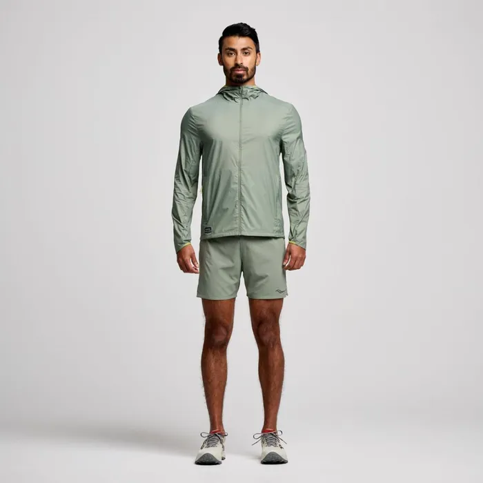 Saucony Tops Men Peregrine Packaway Jacket Bough