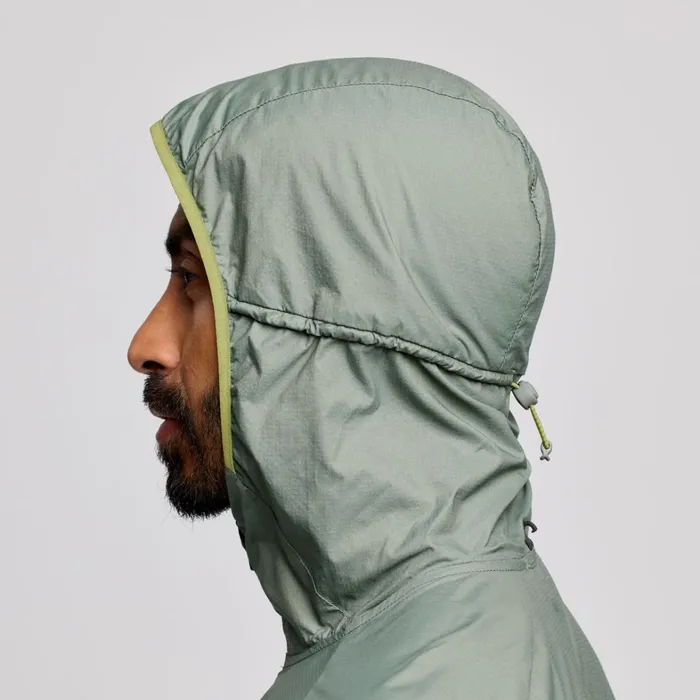 Saucony Tops Men Peregrine Packaway Jacket Bough