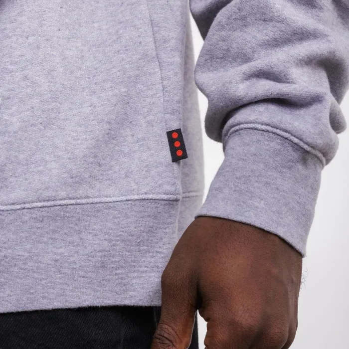Saucony Tops Men X Frank Cooke Rested Hoodie Light Grey Heather