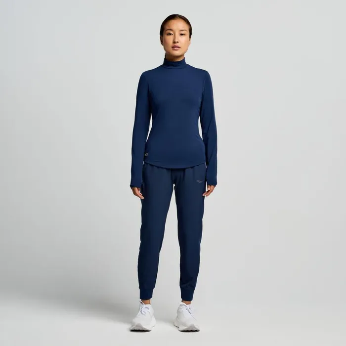 Saucony Tops Women Triumph Long Sleeve Navy
