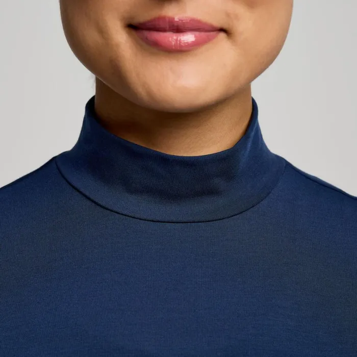 Saucony Tops Women Triumph Long Sleeve Navy