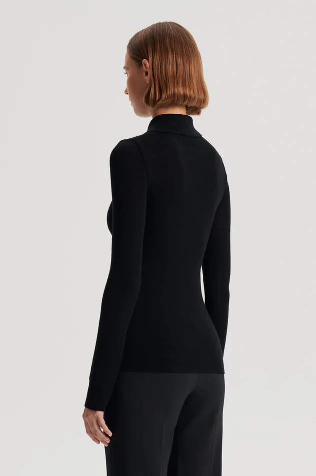 Scanlan Theodore BABYWOOL CARDIGAN BLACK ALL Women Babywool Scanlan Theodore BABYWOOL CARDIGAN BLACK ALL Women Babywool