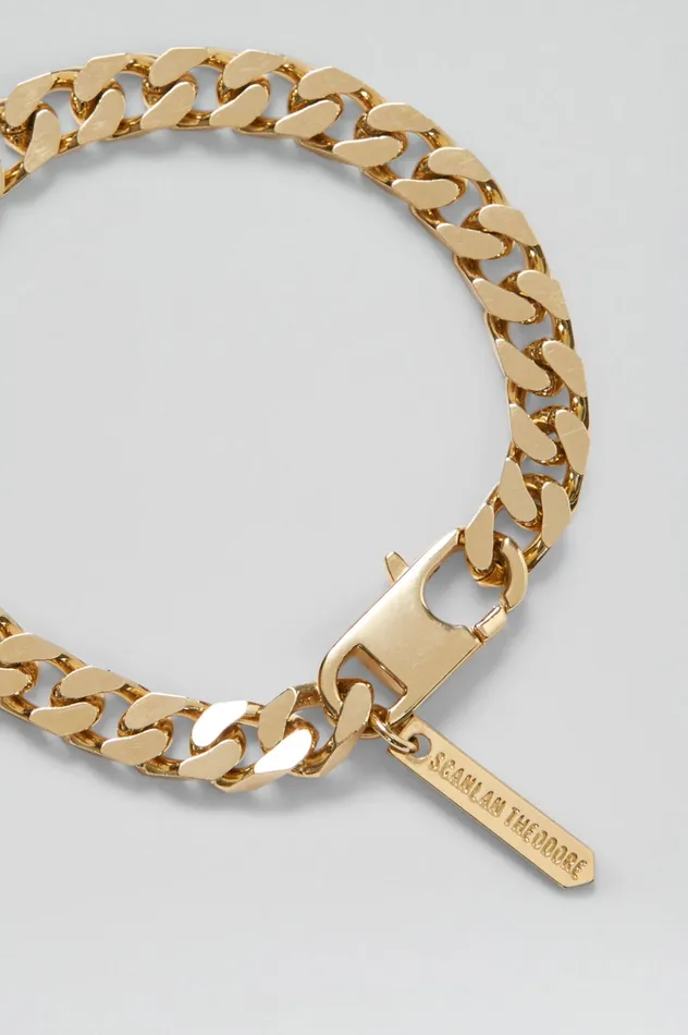 Scanlan Theodore FLAT CHAIN BRACELET LIGHTGOLD Women Jewelry